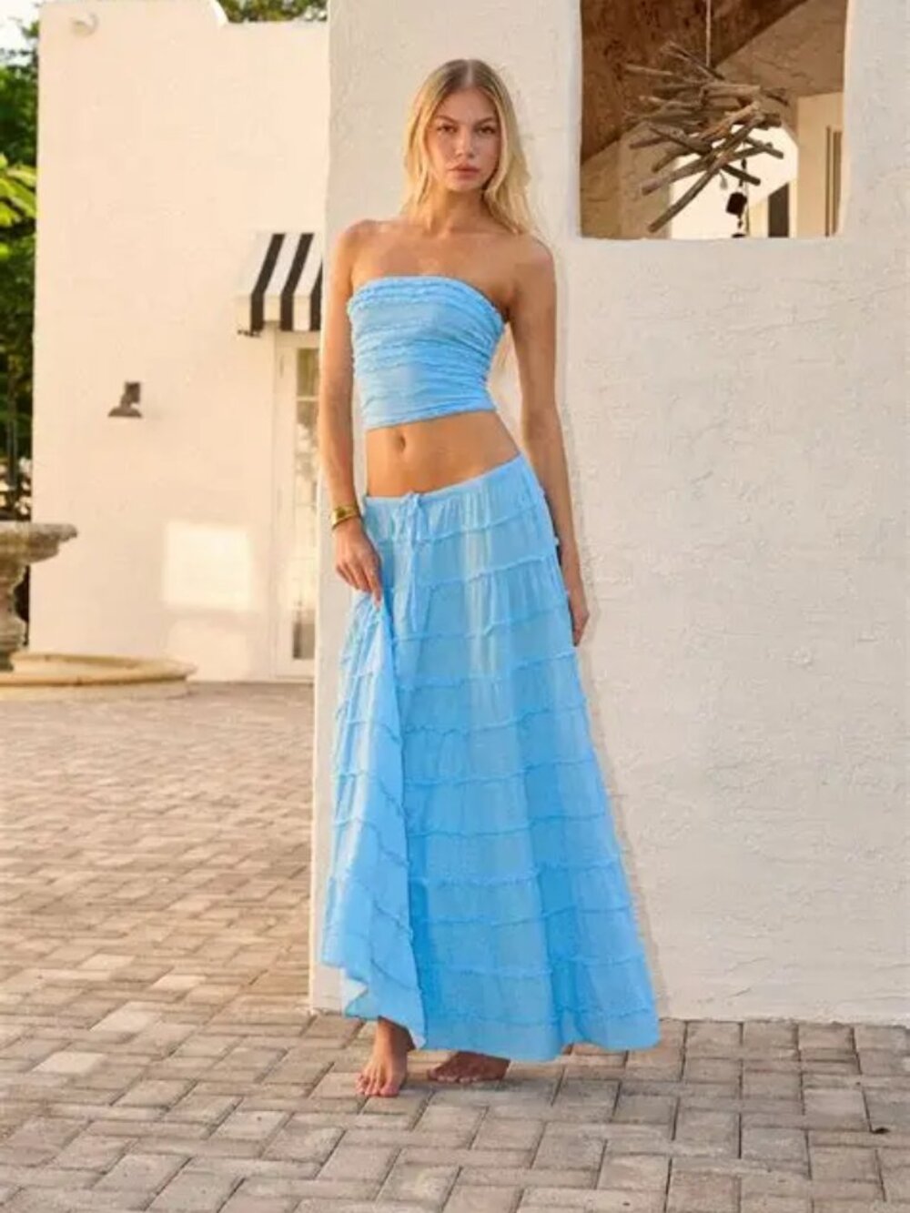 Blanco by Nature Maxi Skirt, NWOT